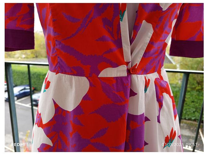 Vestido Etro de algodón con mangas cortas Multicolor - vista 4