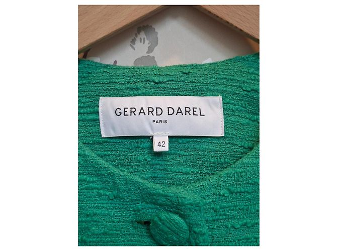 Gerard Darel Grüne Jacke Gérard Darel - Ansicht 2
