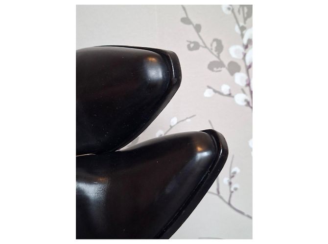 Botines de cuero negro Sartore - vista 6