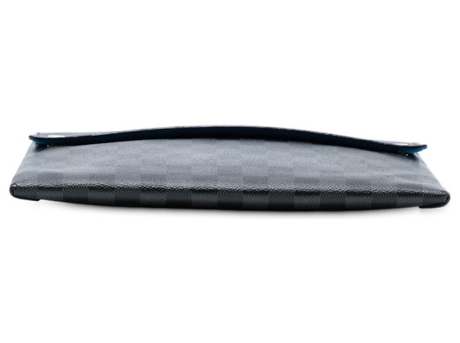 Pochette GM Alpha Damier Graphite Nero Louis Vuitton - vista 3