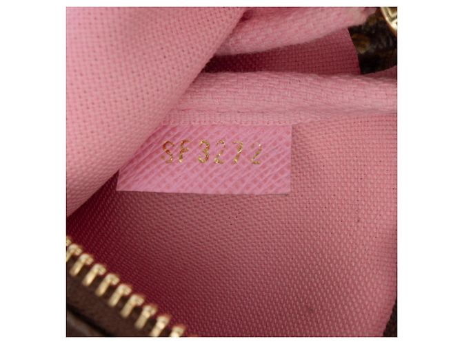 Mini Pochette Accessoires Vivienne a Parigi in Monogramma Marrone Louis Vuitton - vista 6