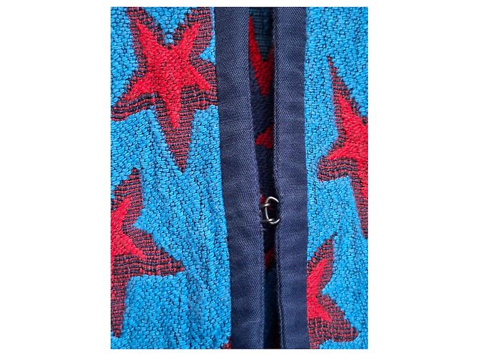 Giacca Sandro con stelle blu e rosse Rosso - vista 4