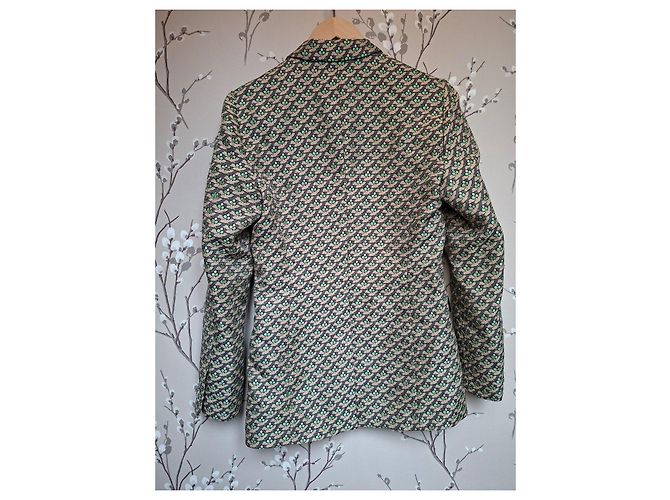 Autre Marque Chaqueta estampada floral Momoni Negro Rosa Beige Verde - vista 10