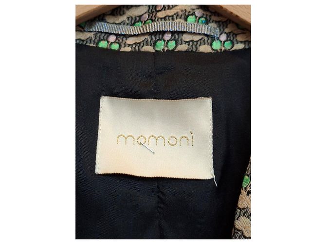 Autre Marque Chaqueta estampada floral Momoni Negro Rosa Beige Verde - vista 2