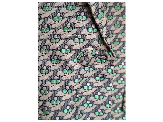 Autre Marque Chaqueta estampada floral Momoni Negro Rosa Beige Verde - vista 5