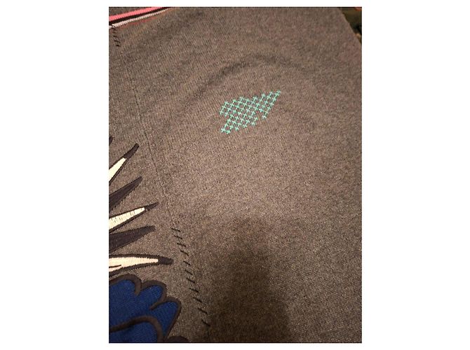 Sciarpa in Cashmere Zadig & Voltaire Multicolore Grigio - vista 7