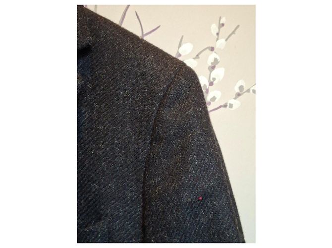Autre Marque ASPALTE Tweedjacke grau Wolle - Ansicht 3