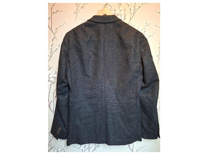 Autre Marque ASPALTE Tweedjacke grau Wolle - Ansicht 8