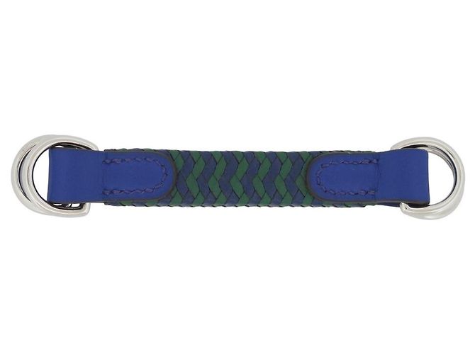 Hermès NUEVA HEBILLA HERMES TRAIT D'UNION PARA CINTURÓN DE BUFANDA TWILLY Azul - vista 2