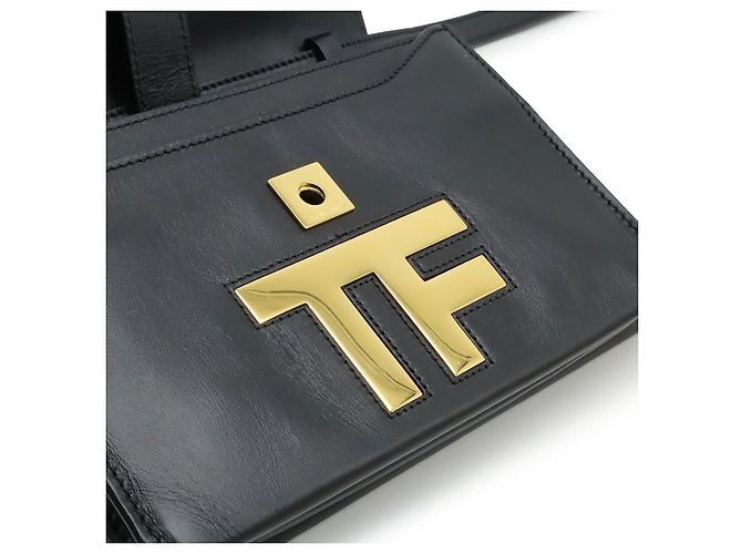 Tom Ford Leather 2way Shoulder Bag - view 6
