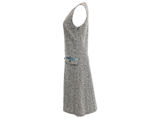 Abito Shift Marc Jacobs in Lana Grigia Grigio - vista 2