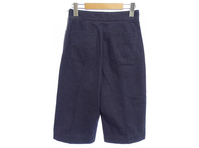 Hermès Hermes Hose 34 Blau Marineblau - Ansicht 2