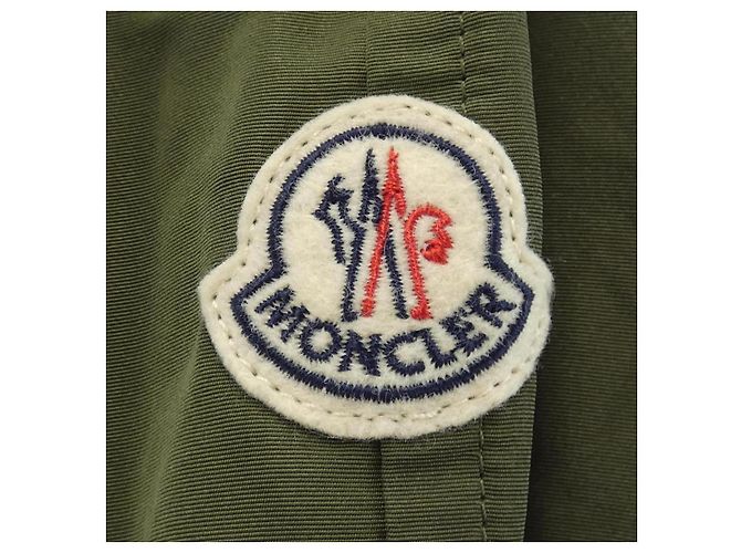 Abrigo Trench Moncler DURENNE Verde Caqui - vista 8
