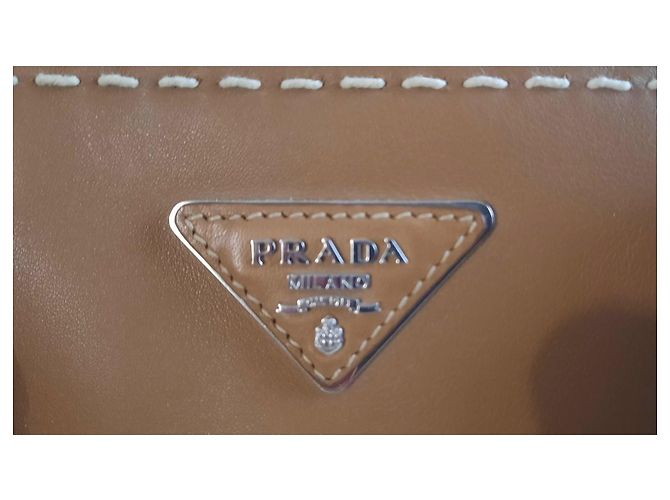 Saffiano Prada Galleria in ottime condizioni Cammello - vista 3