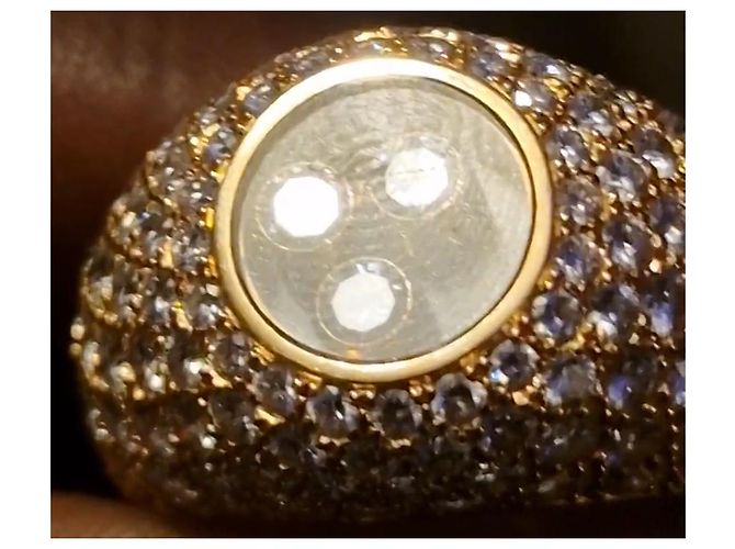Chopard Halbbandring Happy Diamond Kollektion Golden - Ansicht 10