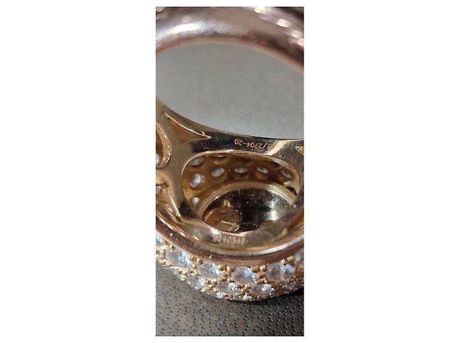 Chopard Halbbandring Happy Diamond Kollektion Golden - Ansicht 3