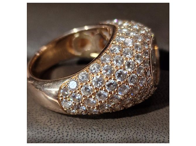 Chopard Halbbandring Happy Diamond Kollektion Golden - Ansicht 4
