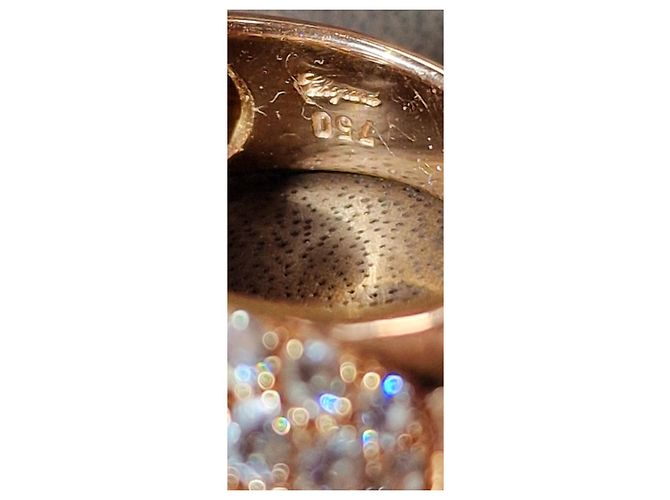 Chopard Halbbandring Happy Diamond Kollektion Golden - Ansicht 5
