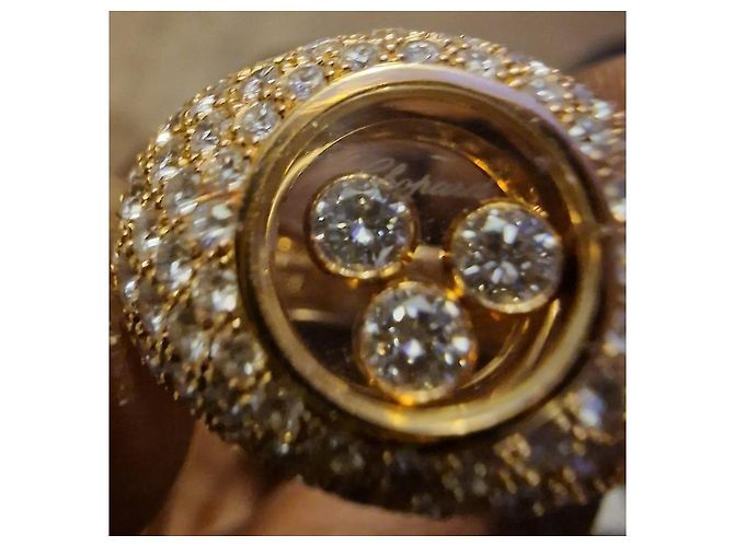 Chopard Halbbandring Happy Diamond Kollektion Golden - Ansicht 6