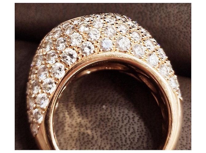 Chopard Halbbandring Happy Diamond Kollektion Golden - Ansicht 7