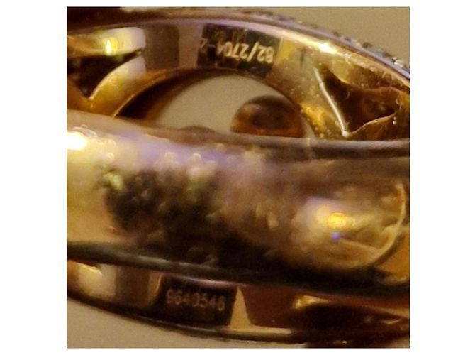 Chopard Halbbandring Happy Diamond Kollektion Golden - Ansicht 8