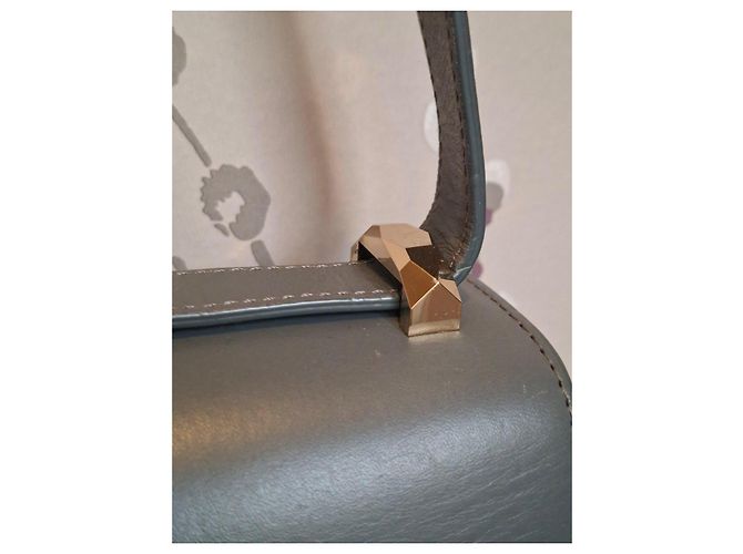 Autre Marque Borsa a spalla in pelle grigia A.P.C. Grigio - vista 4