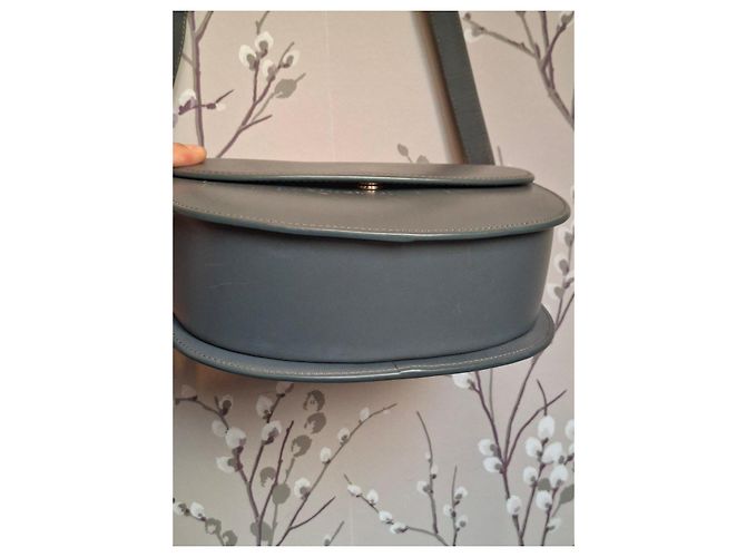 Autre Marque Borsa a spalla in pelle grigia A.P.C. Grigio - vista 5