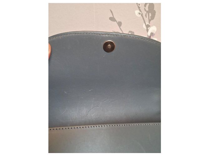 Autre Marque Borsa a spalla in pelle grigia A.P.C. Grigio - vista 8
