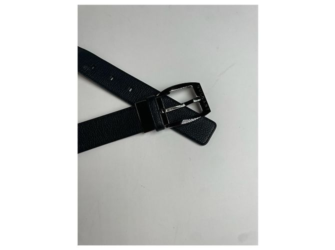 Cintura in Pelle Vintage Givenchy Nera Nero - vista 2