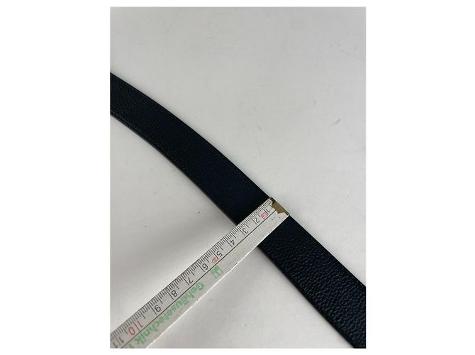 Cintura in Pelle Vintage Givenchy Nera Nero - vista 3