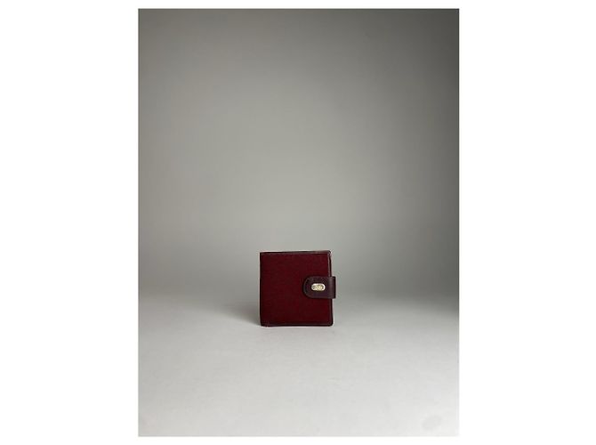 Céline Vintage Celine Paris C Monogram Burgundy Dark red - view 8