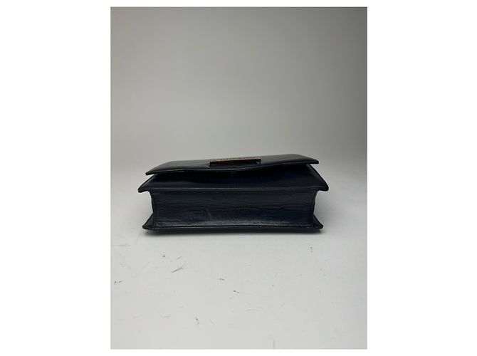Vintage Givenchy Ledertasche schwarz - Ansicht 13