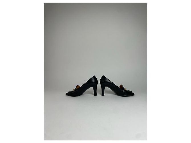 Céline Vintage Celine Lederpumps schwarz EU36 - Ansicht 7