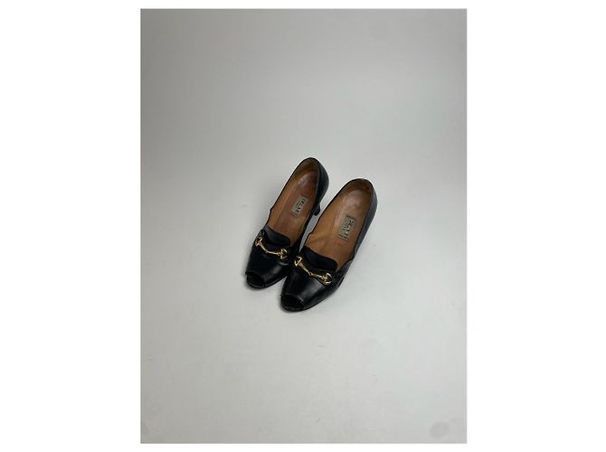 Céline Vintage Celine Lederpumps schwarz EU36 - Ansicht 9