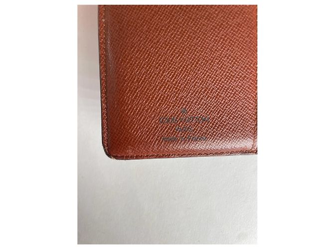 Vintage Louis Vuitton Leather Monogram Wallet Brown - view 4