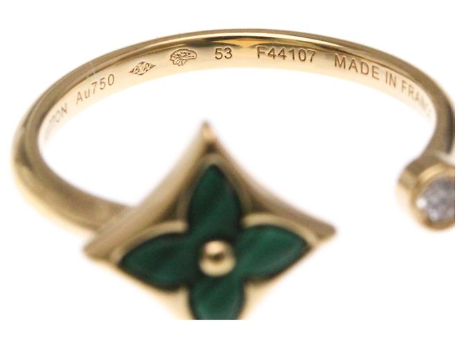 Anello Mini Color Blossom Star Louis Vuitton in Oro Rosa D'oro - vista 9