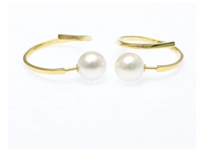 Orecchini in Perle Tasaki A Fine Balance D'oro - vista 2