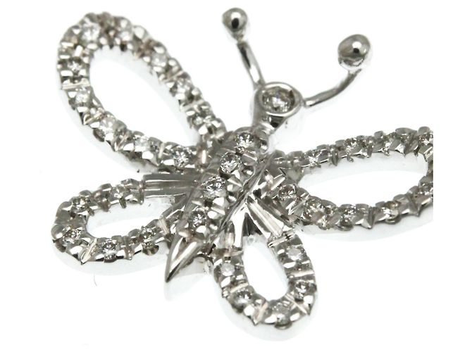 Collana di Diamante Farfalla Gucci Argento - vista 7