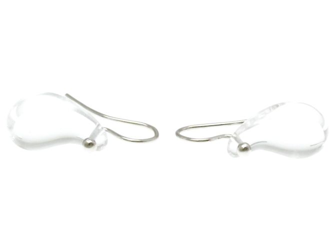 Tiffany & Co Orecchini a goccia in cristallo Tiffany Argento - vista 3