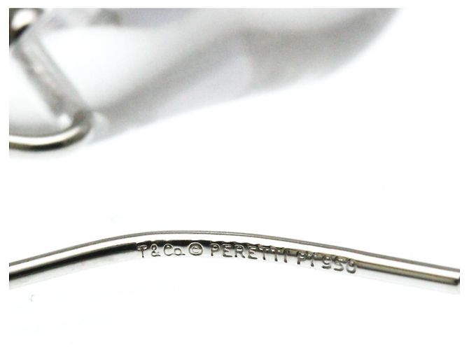 Tiffany & Co Orecchini a goccia in cristallo Tiffany Argento - vista 8