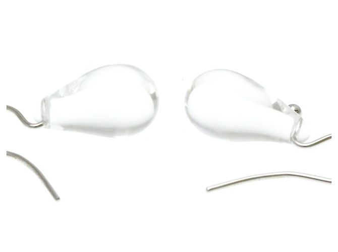 Tiffany & Co Orecchini a goccia in cristallo Tiffany Argento - vista 9