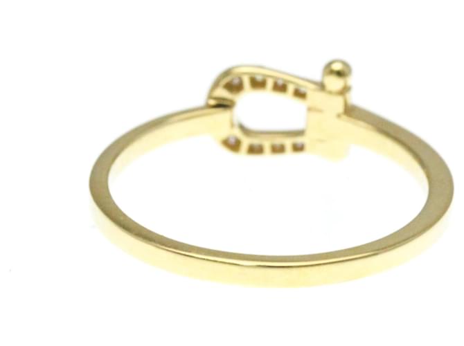 Anello Mini Diamante Fred Force 10 D'oro - vista 10