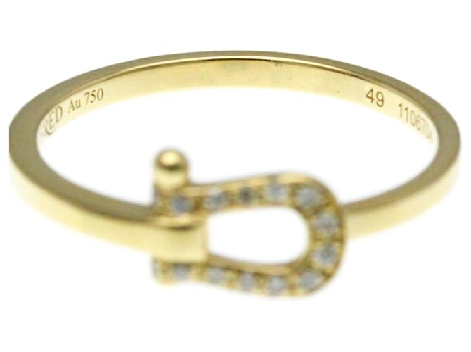 Anello Mini Diamante Fred Force 10 D'oro - vista 3