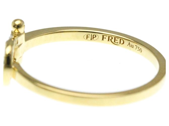Anello Mini Diamante Fred Force 10 D'oro - vista 4