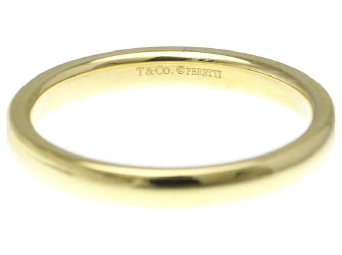 Tiffany & Co Anello in Oro Giallo Impilabile Tiffany D'oro - vista 2