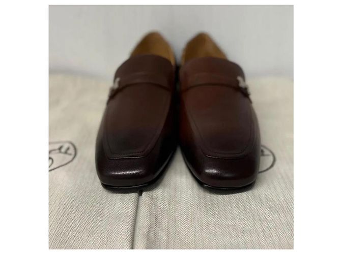 Hermès Giovanni Slipper Braun - Ansicht 5