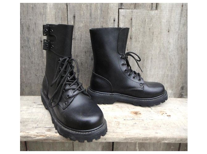 Autre Marque Botines Scholl de cuero negro - vista 2
