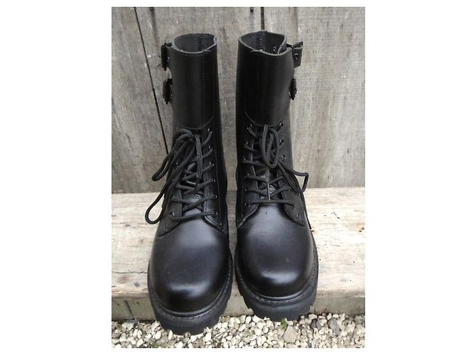 Autre Marque Botines Scholl de cuero negro - vista 3