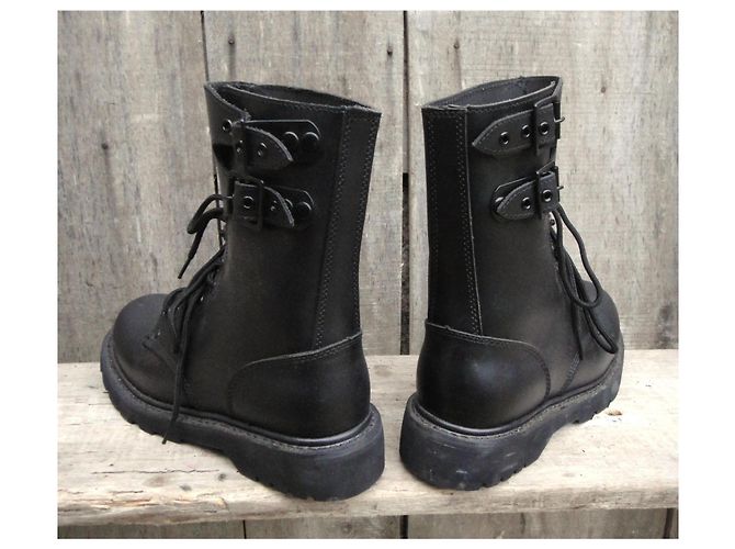 Autre Marque Botines Scholl de cuero negro - vista 4
