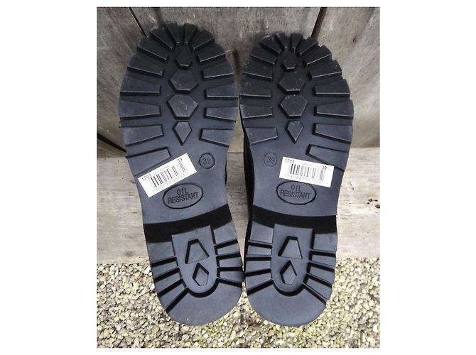 Autre Marque Botines Scholl de cuero negro - vista 5